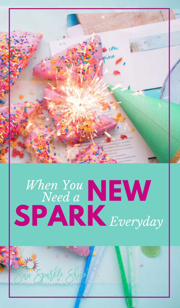 A new year doesn’t stay new for very long. So how do you keep the spark of hope burning beyond the first month? Start each day with a new spark and your dreams will never get old. 