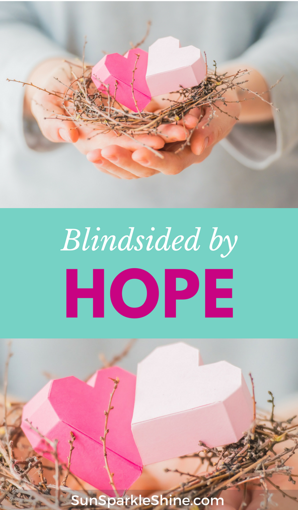 Life is hard but what if we embrace that fact and appreciate the hope that we have in Christ? Blindsided hope happens when we are struck by hope. We find hope in the little things especially in the midst of difficult circumstances. This Sparkle Circle topic reminds us to put our hope and trust in Christ to get us through those tough times. 