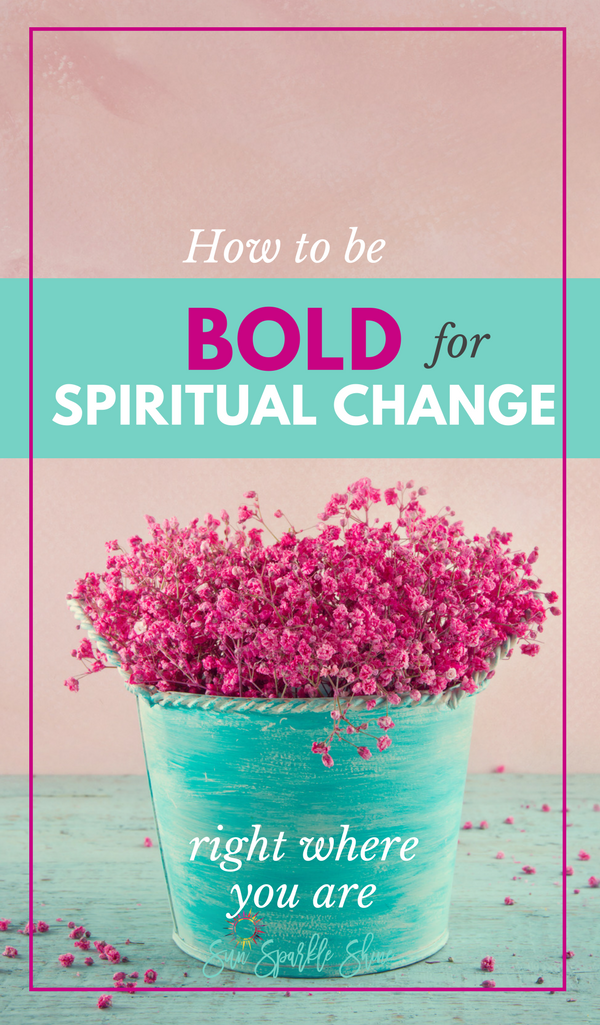 Is God calling you to make a bold spiritual change? What does that even look like? Esther’s story offers some key insights into what it means to have bold humility, bold faith and take bold action. And the good news is that you can be bold right there in your living room.