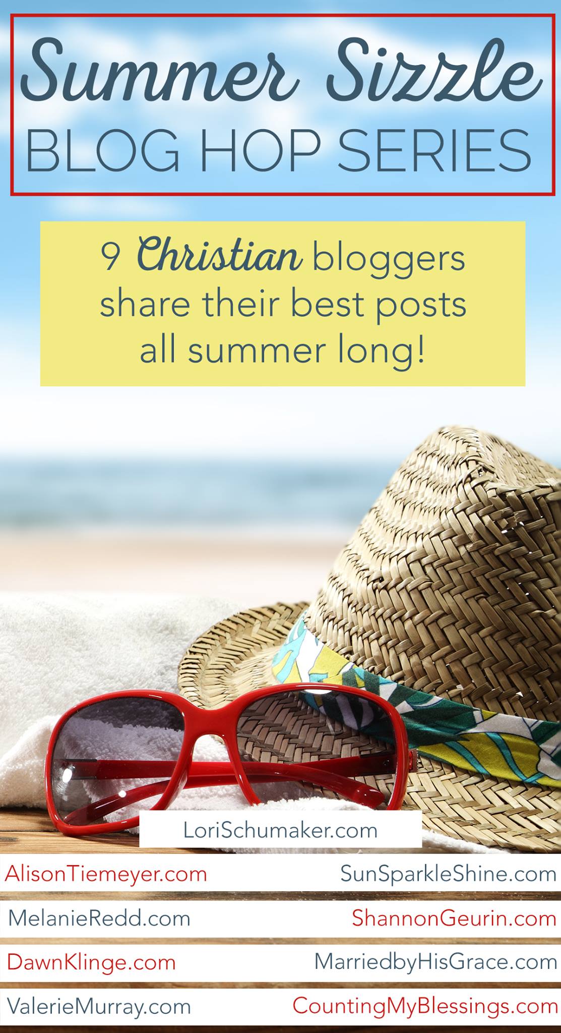 Summer Sizzle - all the best posts from 9 Christian bloggers | SunSparkleShine.com