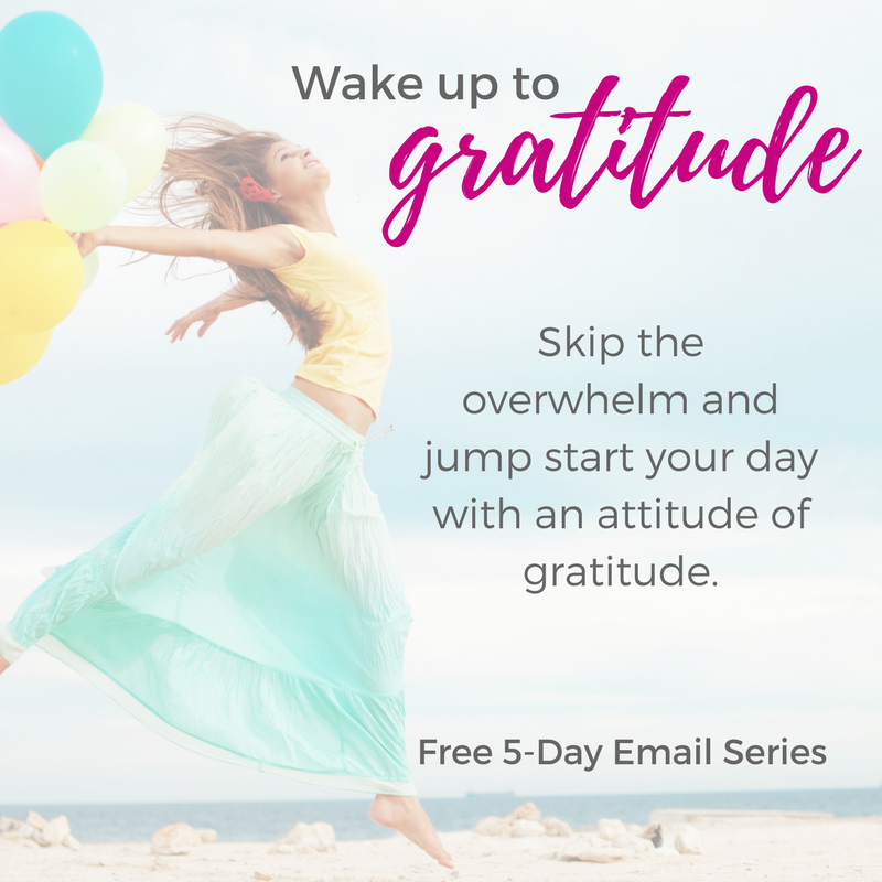 Wake up to Gratitude - Free 5-Day Email Series