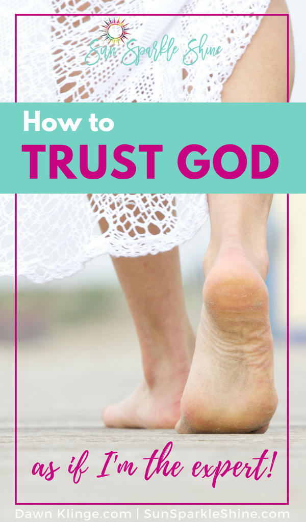If you want to know how to trust God there are many places to start but this is the best one I've found. How about you? How do you suggest we trust God? #trust #faith