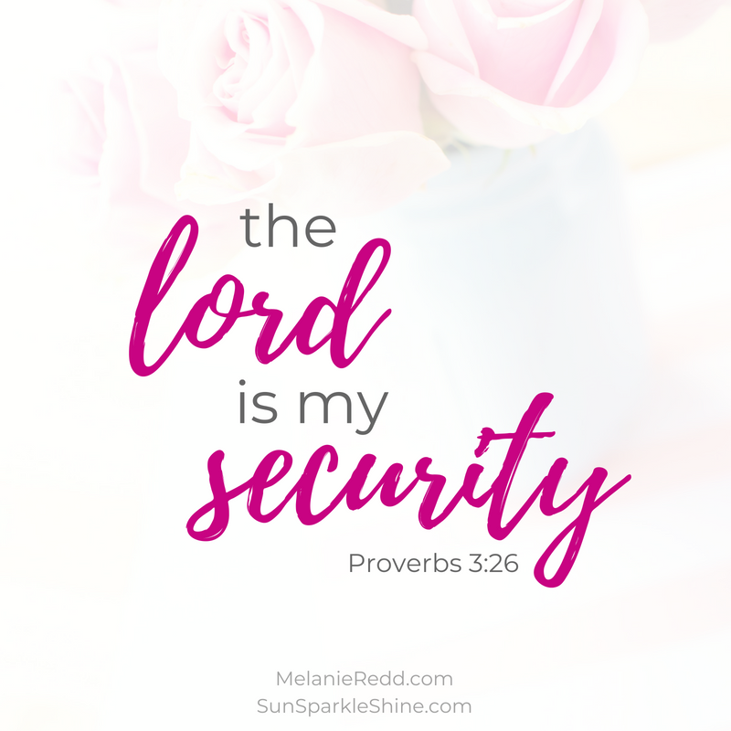 The Lord is my security - The goodness of God