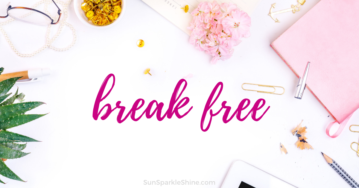 To break free from the busy life starts with first recognizing the signs. SunSparkleShine