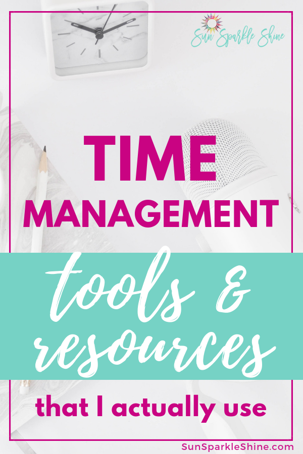 These are my favorite time management tools and resources to help you get the most out of your time so that you have time for your life.