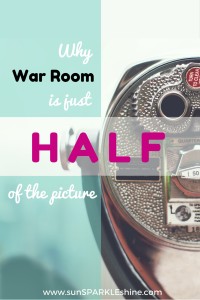 Have you seen the movie War Room? Did you know you might've missed half? Let insights from War Room inspire you to take take action and complete the story.