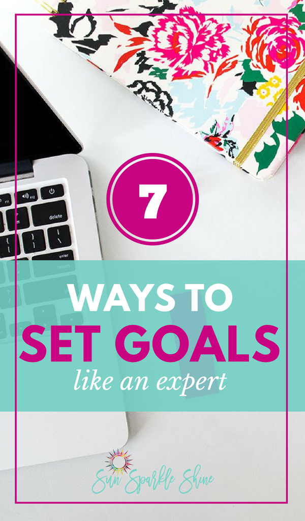 Want to be more successful in setting your goals? Here are 7 expert tips to help you set goals any time during the year. Includes key bible verses. #goals #goalsetting #newyear #resolutions