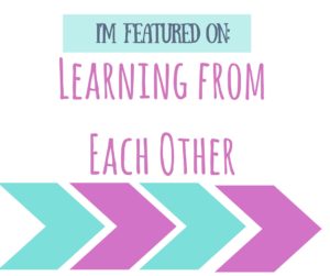 sunSPARKLEshine feature post on Learning from Each Other