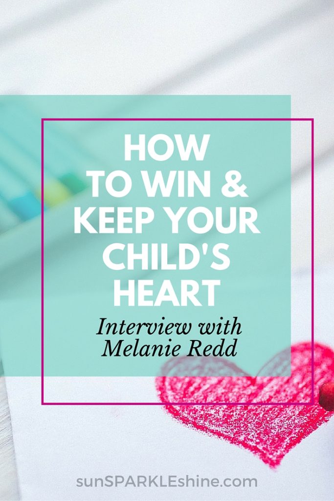 Wish someone could walk beside you and share helpful parenting tips? Here Melanie Redd offers hope in her book on winning your child's heart for life.