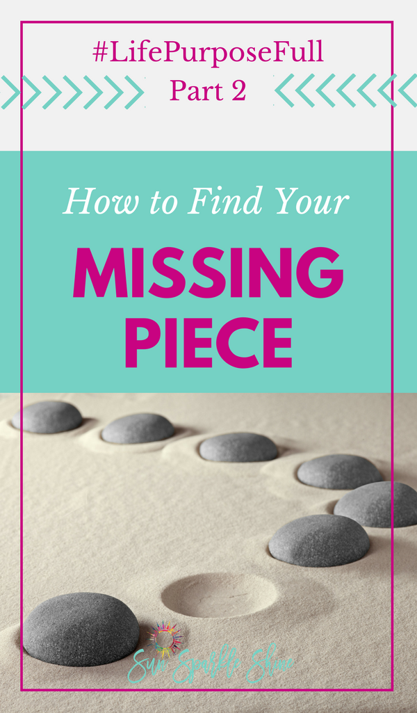 What's your missing piece? You know, that one thing that's holding you back from achieving your purpose. Here's how to find it and move forward confidently with joy. Learn from the successes and failure from the rich young ruler in Mark 10. 