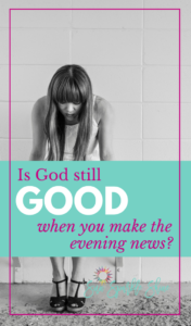 'God is good all the time' is something that we often say but do we really believe it? Is God still good when bad things happen? How do we respond when our faith is tested? God’s Word tells us that while our troubles might be temporary, God’s goodness lasts forever. Now that’s good news!