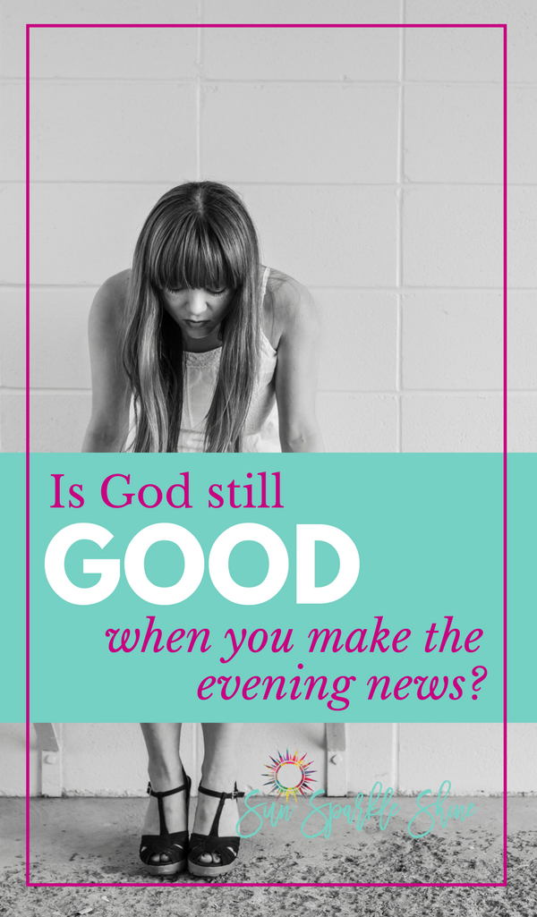'God is good all the time' is something that we often say but do we really believe it? Is God still good when bad things happen? How do we respond when our faith is tested? God’s Word tells us that while our troubles might be temporary, God’s goodness lasts forever. Now that’s good news!