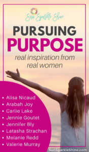 Inspiration To Pursue Purpose & Live Life To The Full | SunSparkleShine