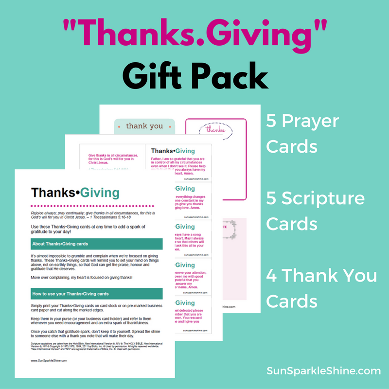 Give thanks in all circumstances? Does God really mean we thank Him even for the bad? Even when we’re hurting and life is unfair? Even then God? Surely God has something else in mind. Or does he? Let's see what the Bible says. This is part of the #GratefulHeart series on SunSparkleShine.com and LoriSchumaker.com.