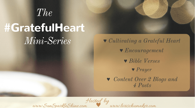 When life gets overwhelming what can lighten the load? Believe it or not, gratitude can. The #GratefulHeart series provide ideas, encouragement, prayers, and Bible verses that will equip you in the cultivating of a grateful heart.