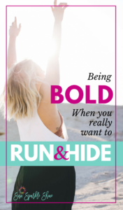 Have you ever prayed for boldness? When you do, just be sure you're ready for the bold move God asks you to make. Because when He calls you to embrace bold, he means it. Yet, He will never leave you alone. He will walk you through it. So, go ahead, be bold!