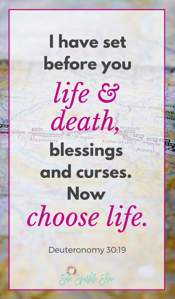 While having many choices is a good thing, having too many can leave us feeling stuck. Deuteronomy tells us how to choose the best path to our best life. 