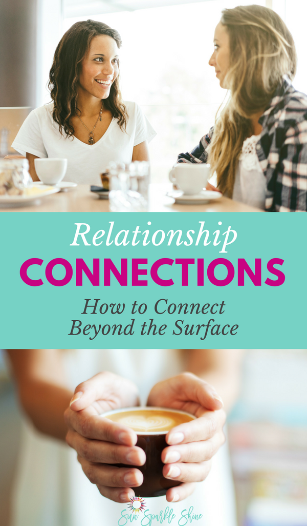 How do we connect with others beyond fleeting encounters? These 3 tips from the Sparkle Circle will help you build relationship connections on a deeper level. 