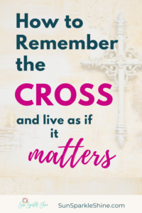 Remember the Cross devotional - based on the classic hymn When I Survey the Wondrous Cross. bit.ly/rememberthecross